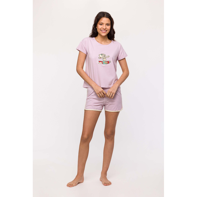 Dames Pyjama en Mauve