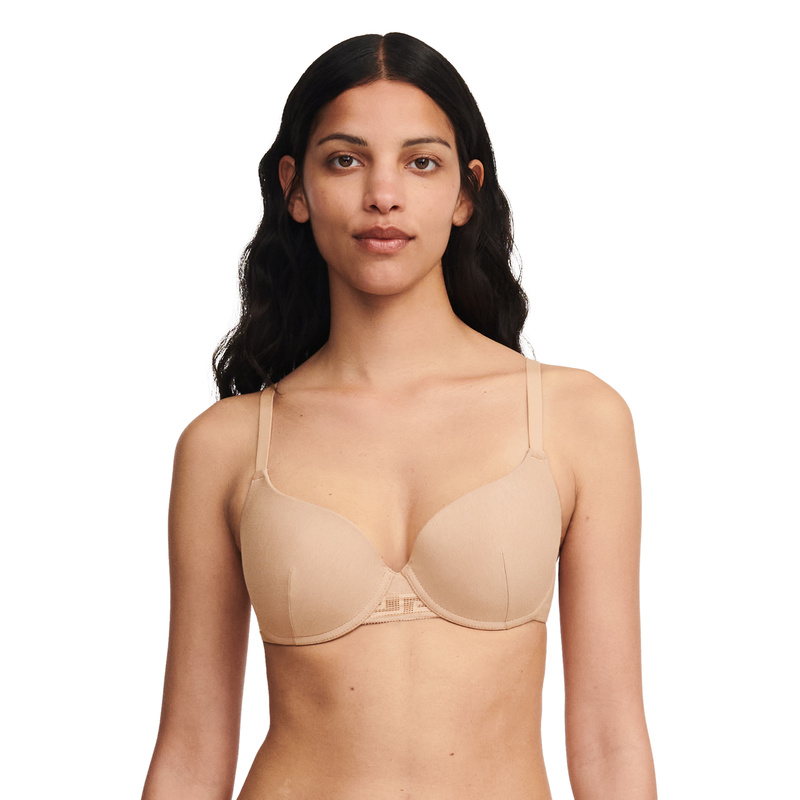 T-shirt Bh in het Clay nude