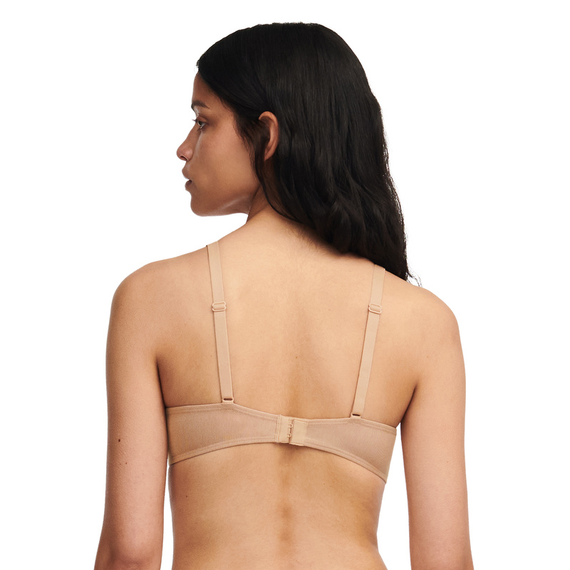 T-shirt Bh in het Clay nude