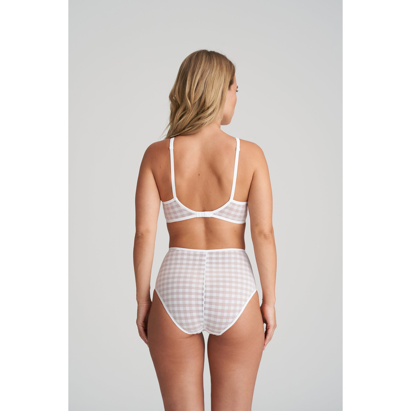 Plunge Bh Halve Mousse Cups in het Wit Plunge Bh Halve Mousse Cups in het Wit