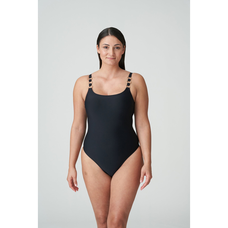Voorgevormd Badpak in het Zwart