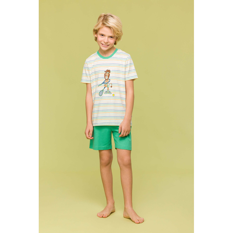 Jongens Pyjama Korte Broek en Multicolor