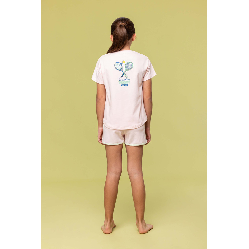 Meisjes Pyjama in het Lichtroos