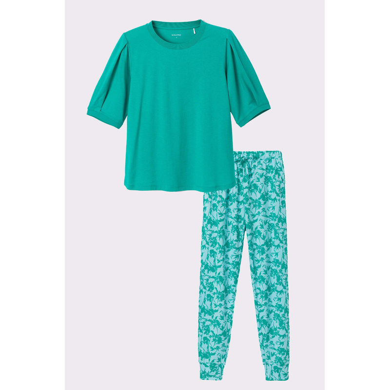 Pyjama Lange Broek in het Groen
