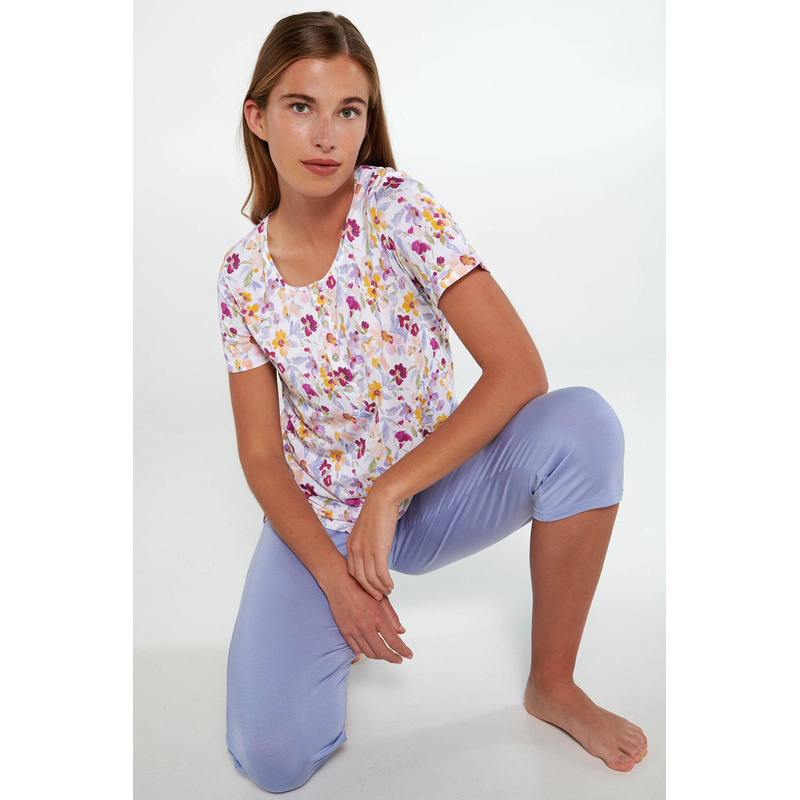 Pyjama Lange Broek in het Blue lavender