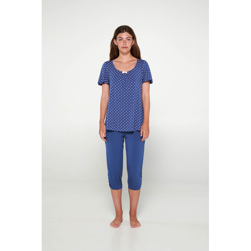 Pyjama Lange Broek en Blue boa