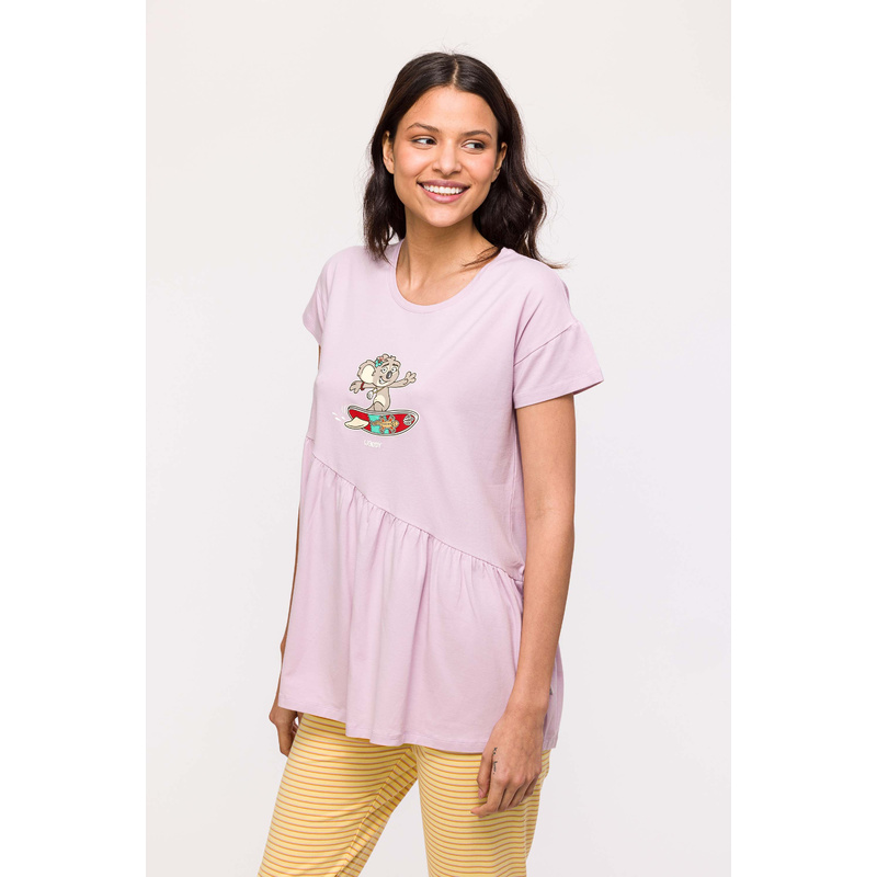 Dames Pyjama in het Mauve