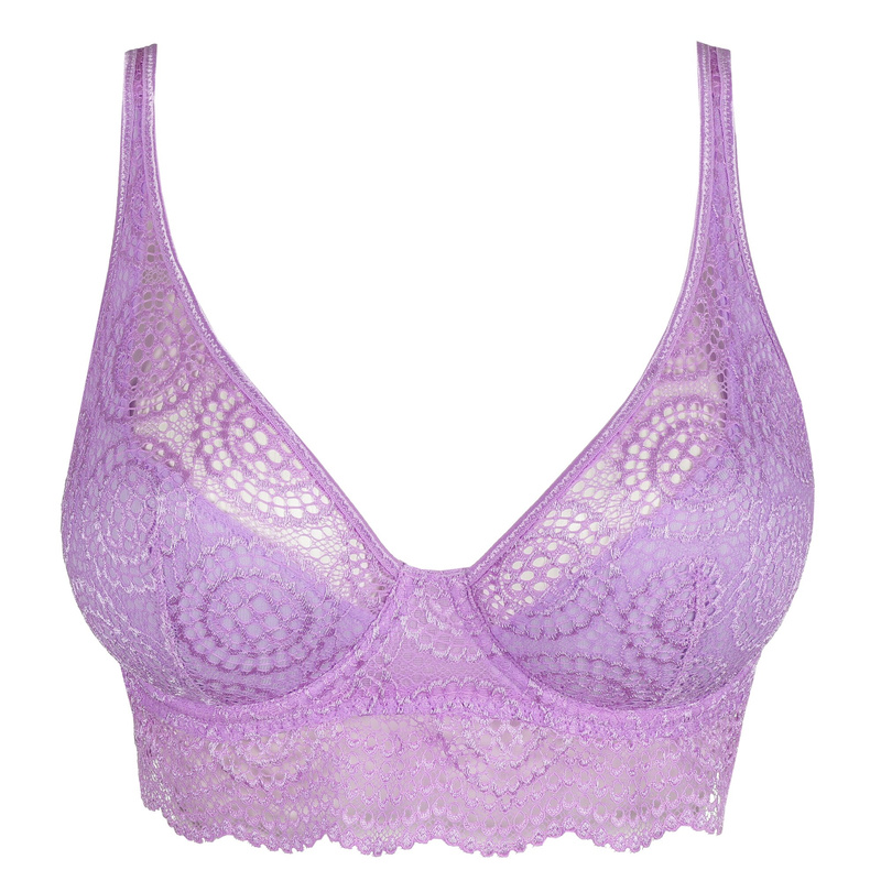 Bralette in het Lavender cream