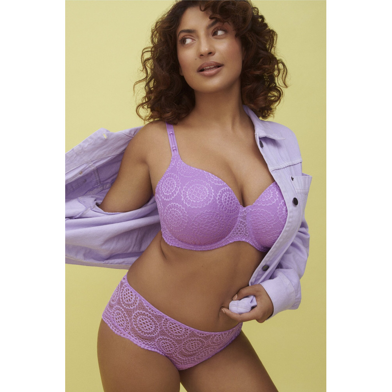 Voorgevormde Bh Hartvorm en Lavender cream
