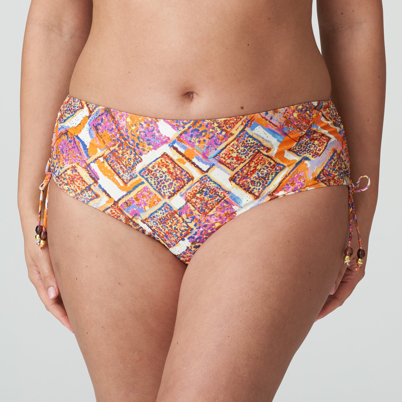 Bikini Tailleslip Met Koordjes en Summer sunset