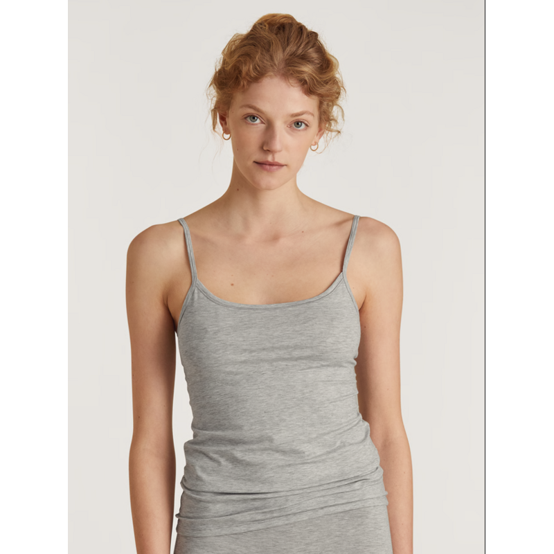Top en Grey melange