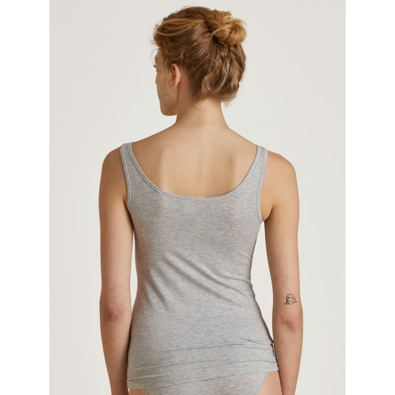 Top in het Grey melange