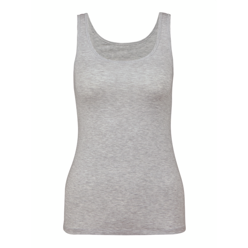 Topje en Grey melange Topje en Grey melange