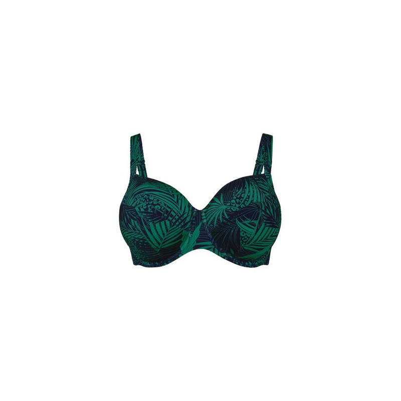 Bikinitop Met Beugel en Blauw/groen