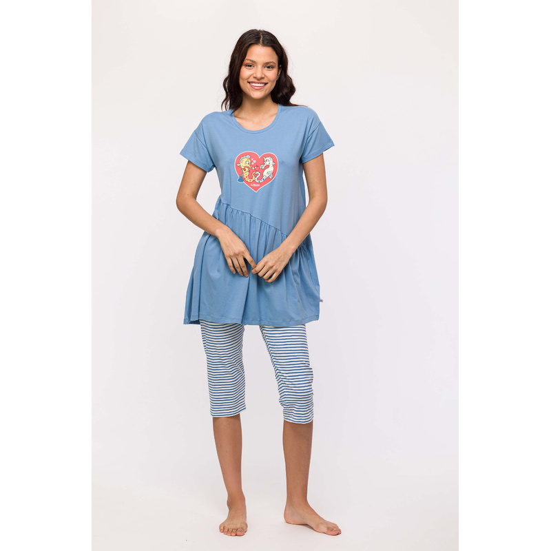 Dames Pyjama en Blauw