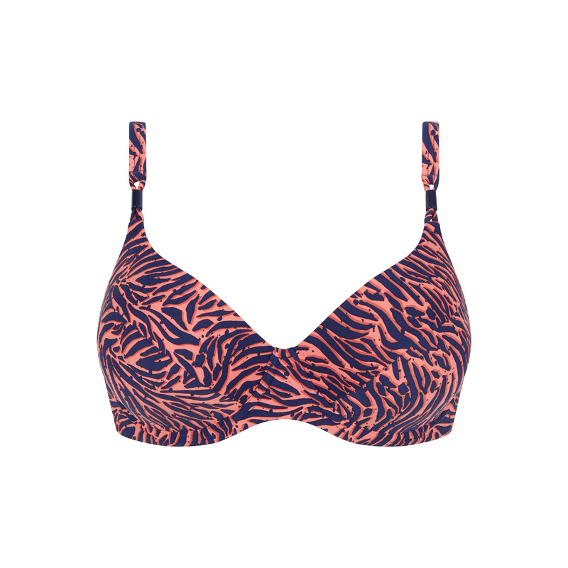 Voorgevormde Bikinitop in het Zebra
