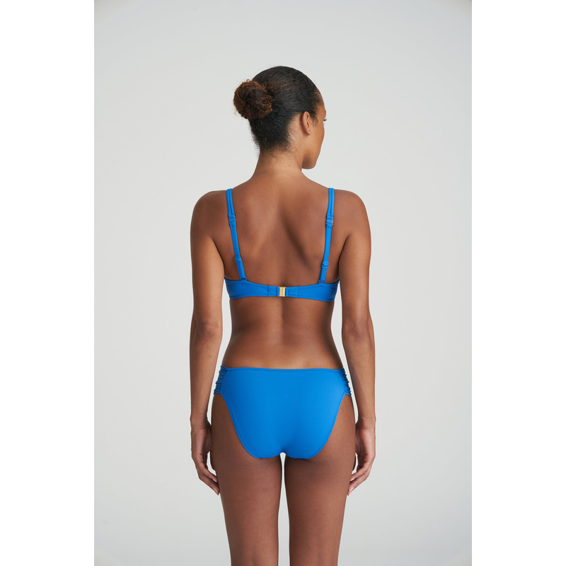 Voorgevormde Plunge Bikinitop in het Blue mistral Voorgevormde Plunge Bikinitop in het Blue mistral