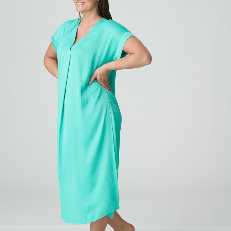 Lange Jurk in het Ocean pop