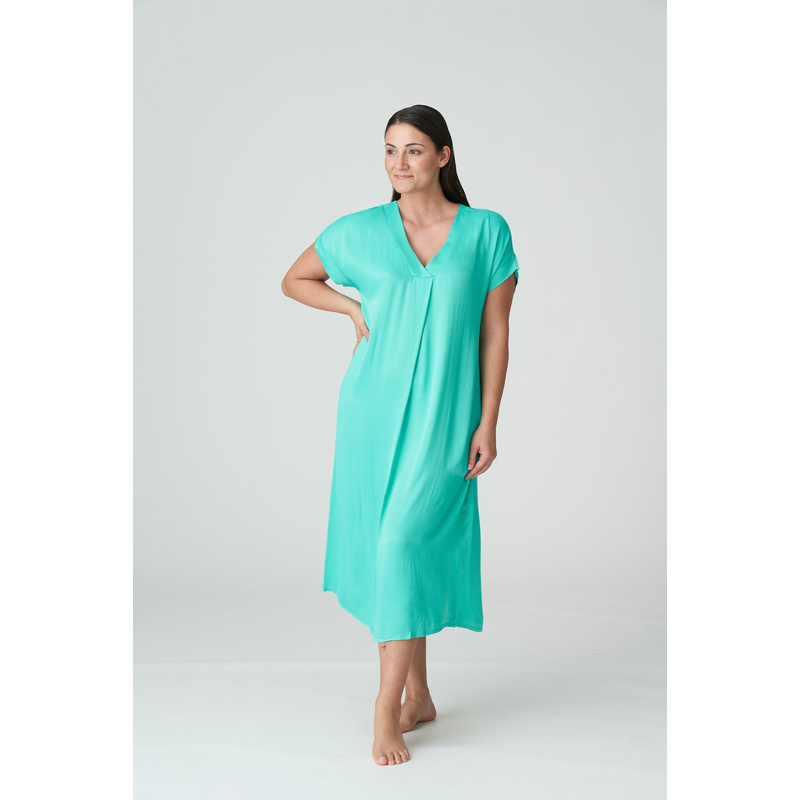 Lange Jurk in het Ocean pop