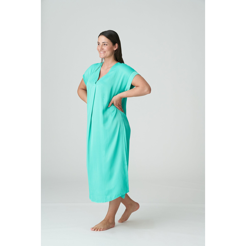 Lange Jurk in het Ocean pop