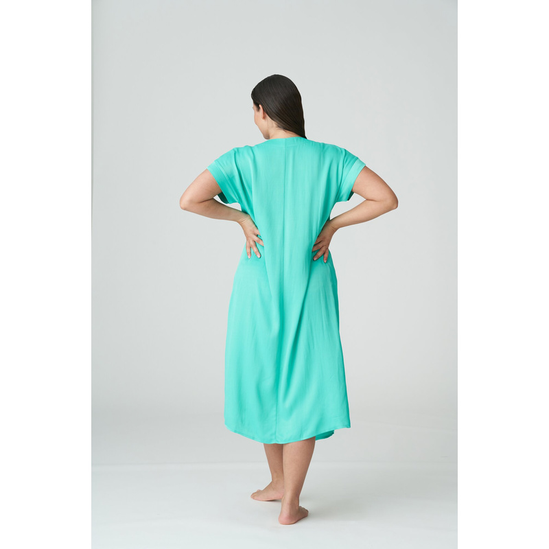 Lange Jurk in het Ocean pop