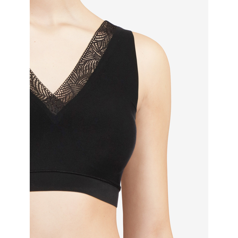 Voorgevormde Top Zonder Beugel en Noir