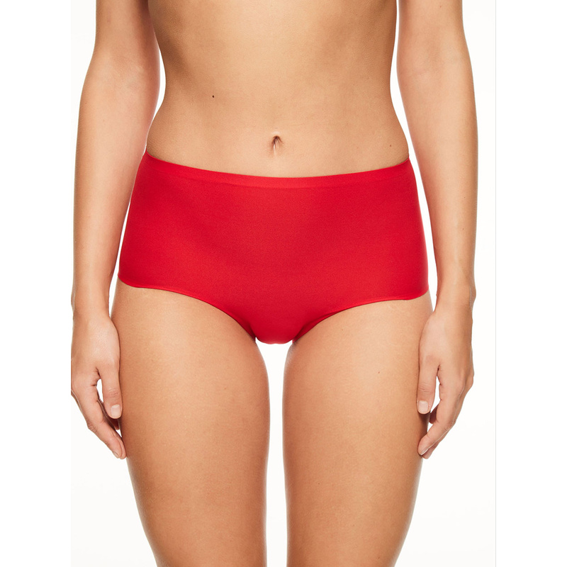 Tailleslip en Poppy red