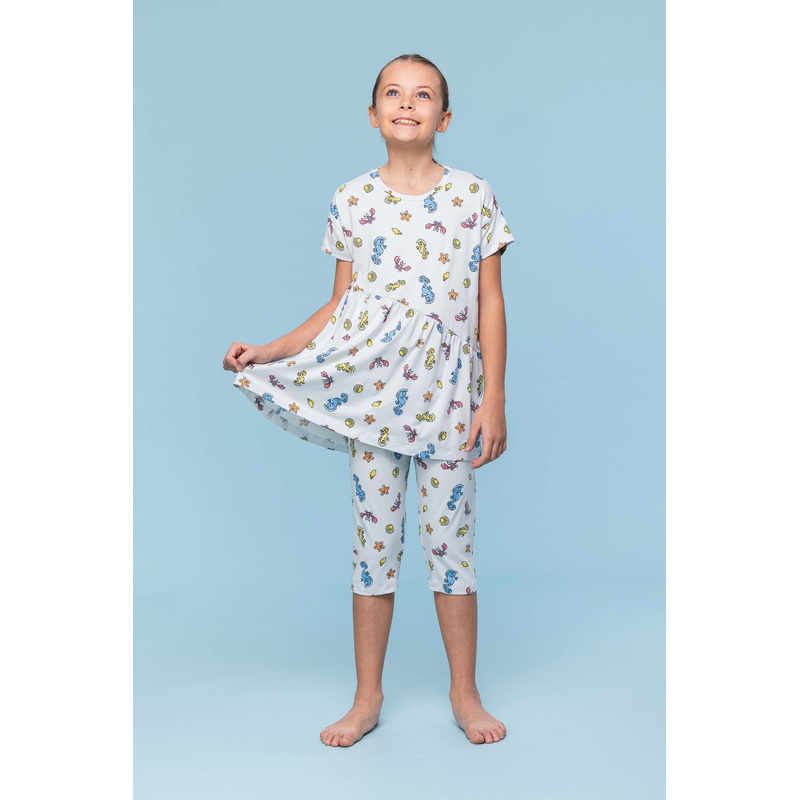 Meisjes Pyjama in het Zeepaardjes