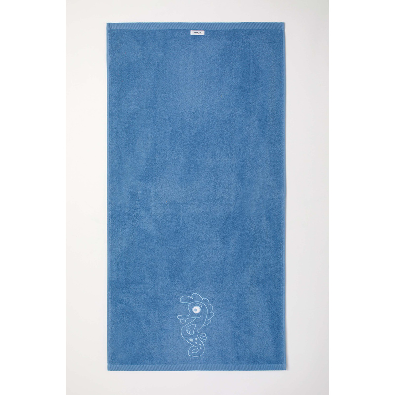 Handdoek in het Blauw