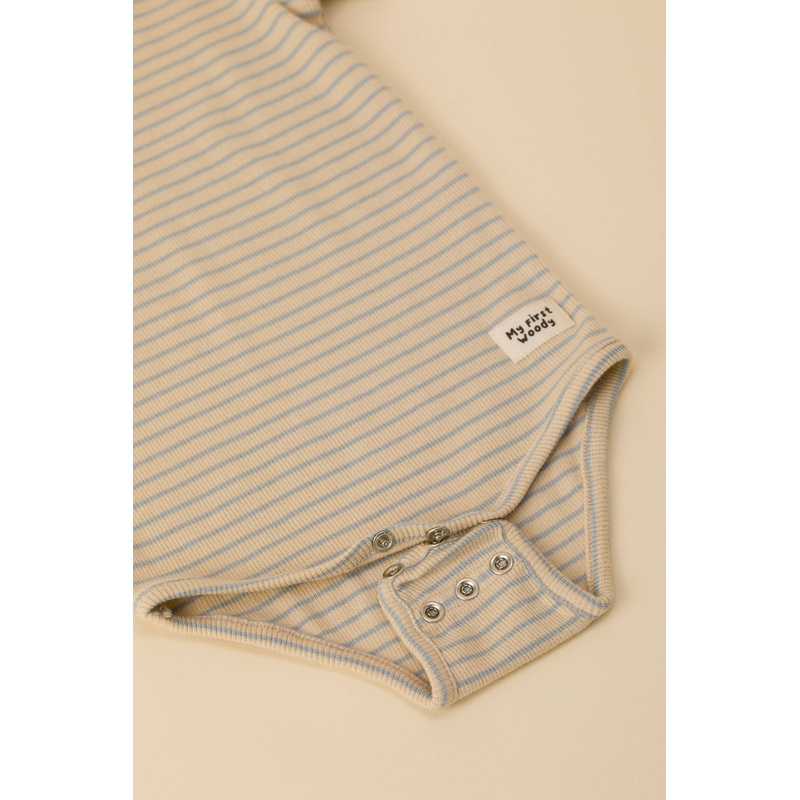 Body in het Blauw/crème