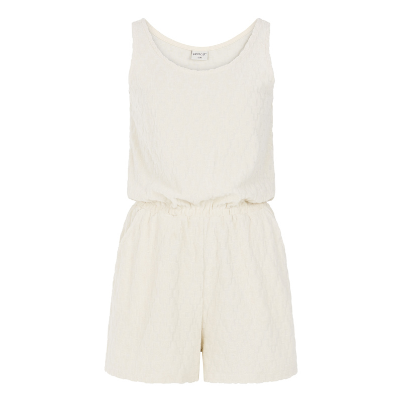 Playsuit en Offwhite