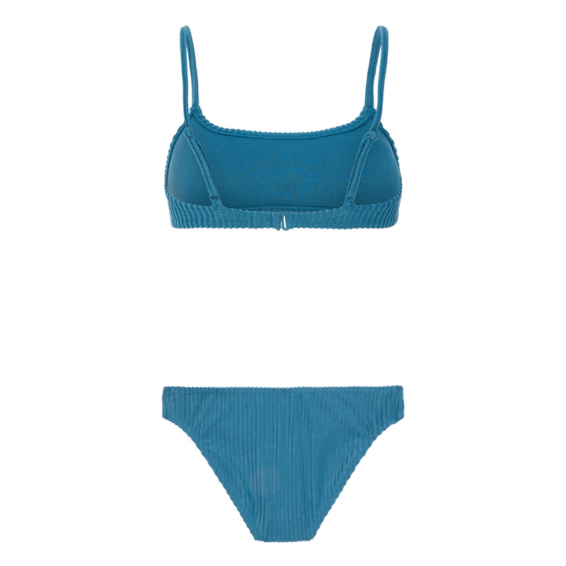 Bralette Bikini Set en Raku blue Bralette Bikini Set en Raku blue