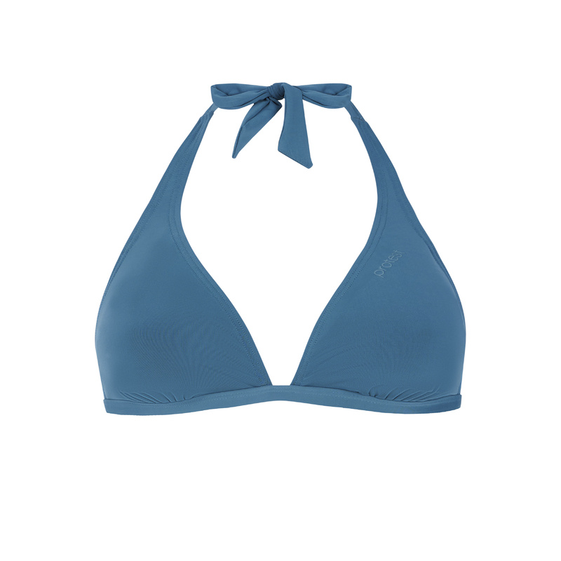 Bikinitop en Raku blue