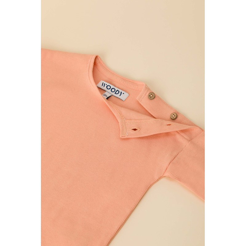 Unisex Pyjama  in het Licht abrikoos