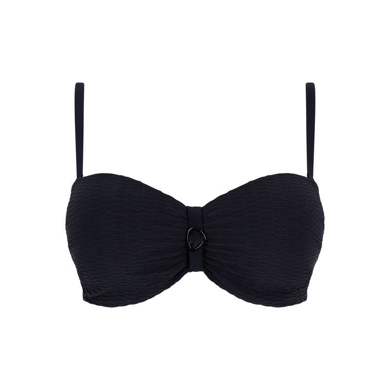 Strapless Bikinitop in het Zwart