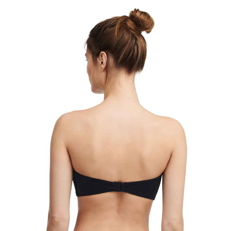 Strapless Bikinitop in het Zwart