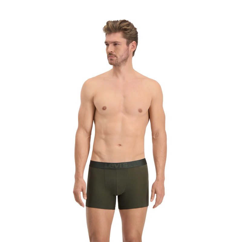 Boxershort Duopack in het Khaki Boxershort Duopack in het Khaki