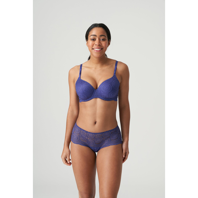 Voorgevormde Bh Hartvorm in het French indigo