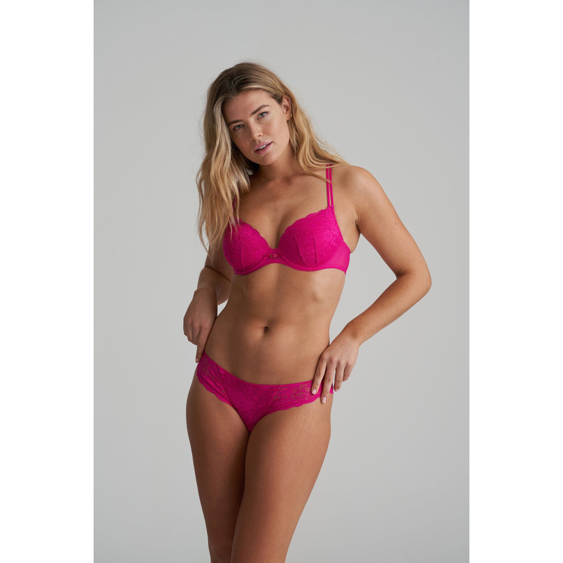 Voorgevormde Bh Hartvorm in het Very berry Voorgevormde Bh Hartvorm in het Very berry