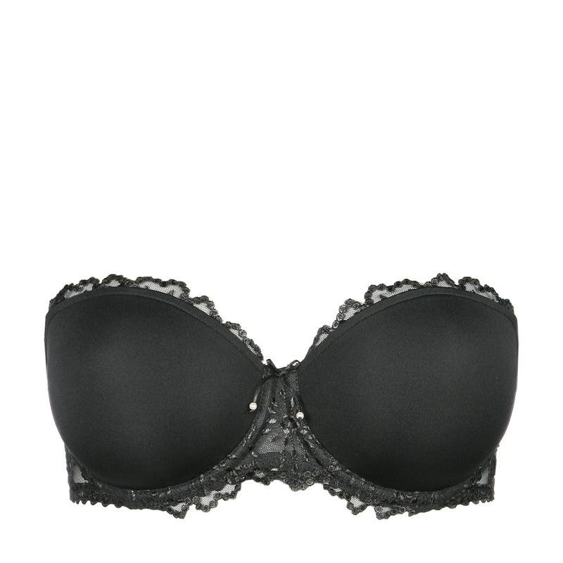 Jane Strapless Beha in het Zwart