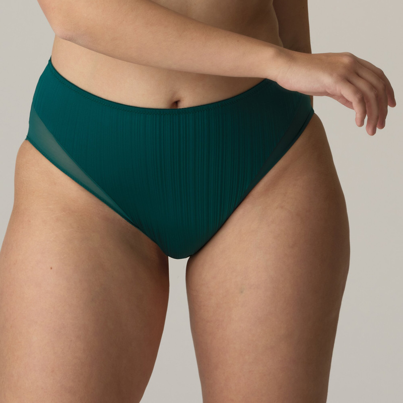 Tailleslip en Jasper green