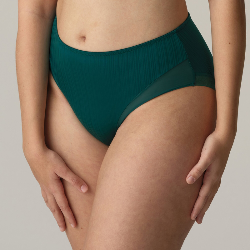 Tailleslip en Jasper green