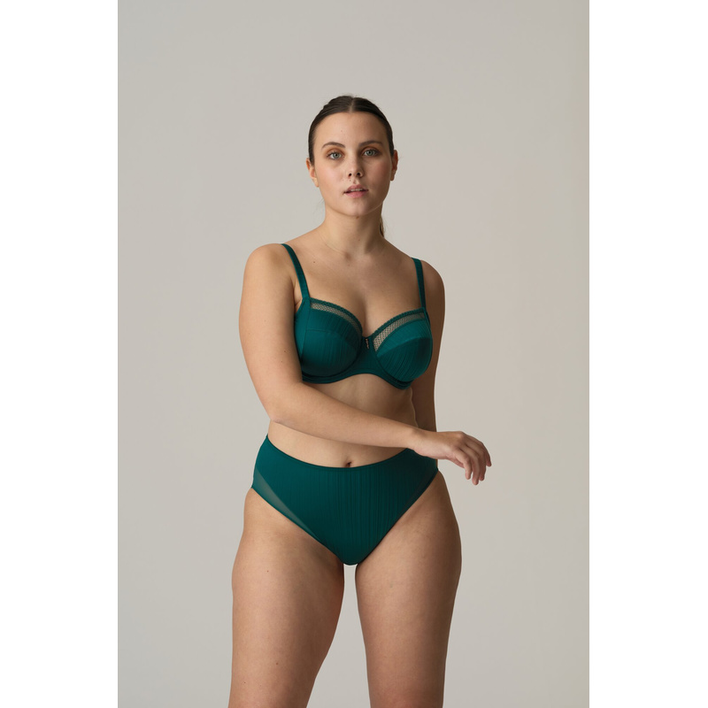 Tailleslip en Jasper green