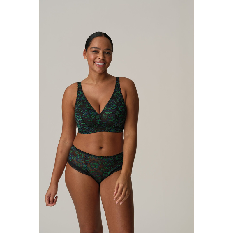 Bralette in het Peacock feather Bralette in het Peacock feather