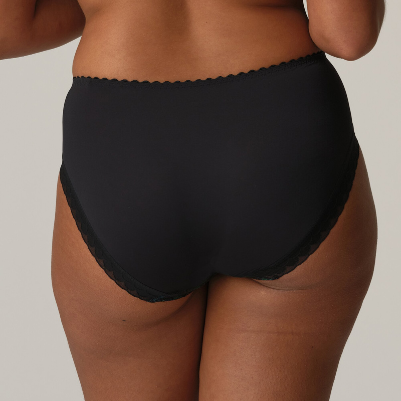 Tailleslip en Peacock feather