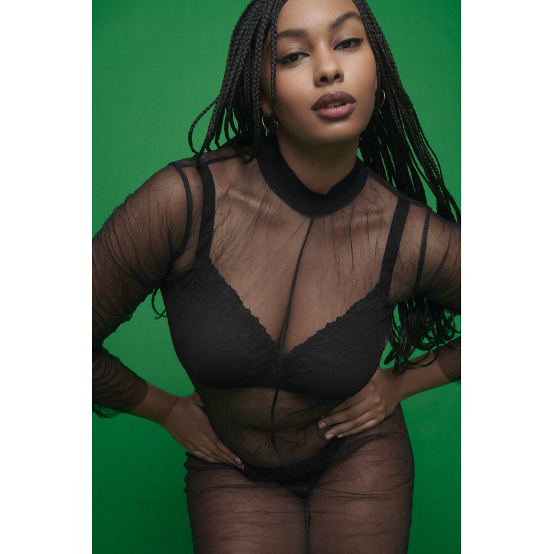 Voorgevormde Bh Hartvorm en Noir