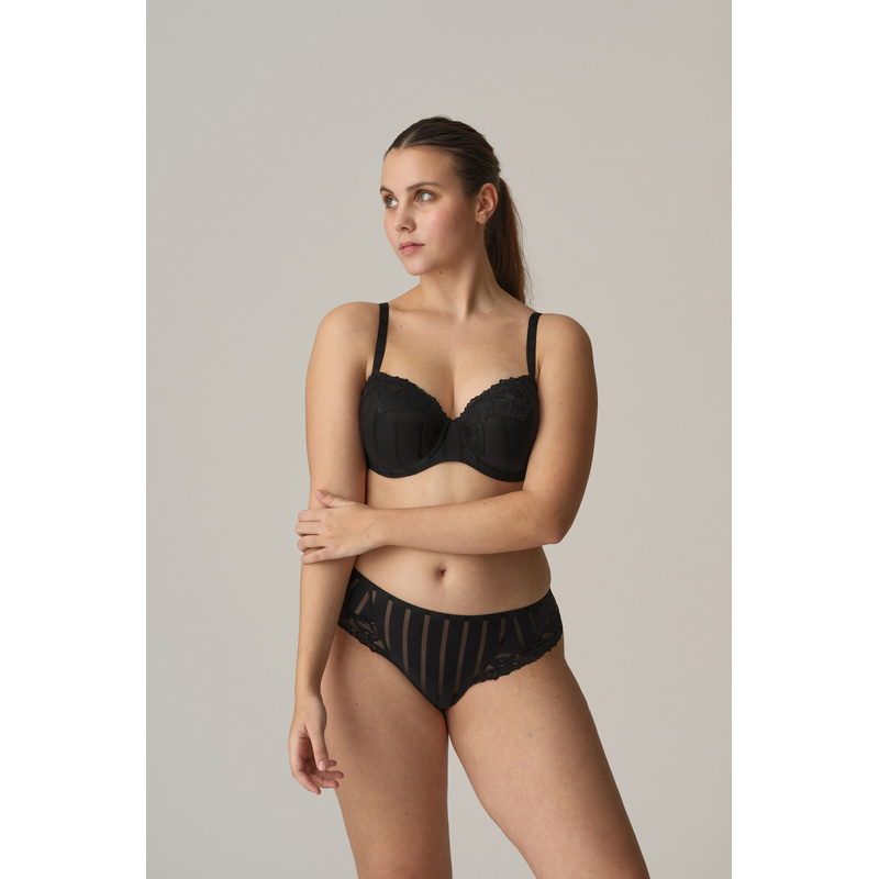 Voorgevormde Balconette Bh en Noir