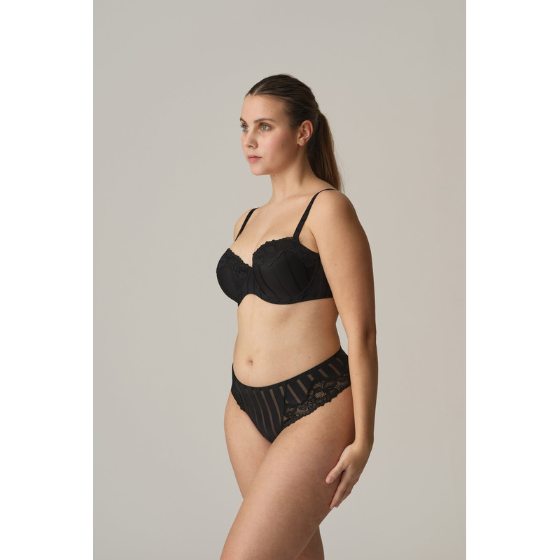 Voorgevormde Balconette Bh en Noir