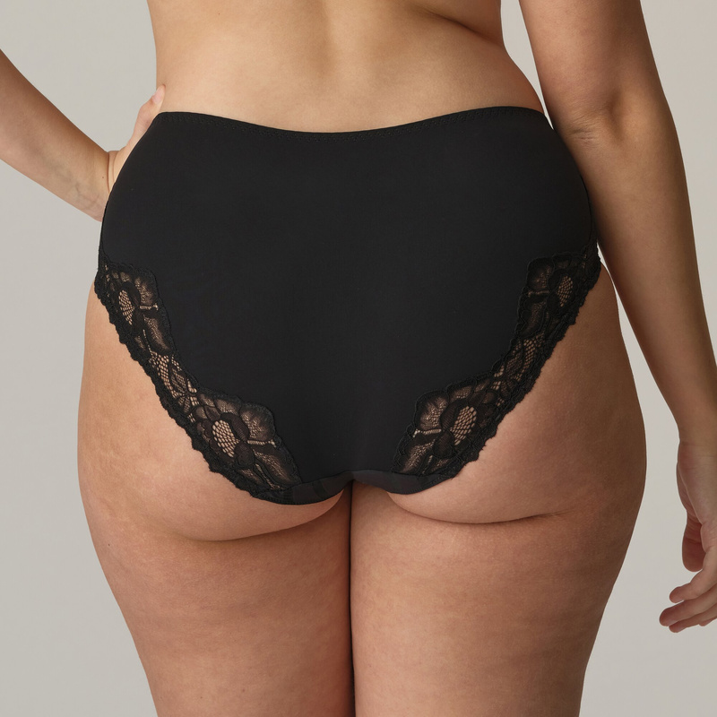 Tailleslip in het Zwart