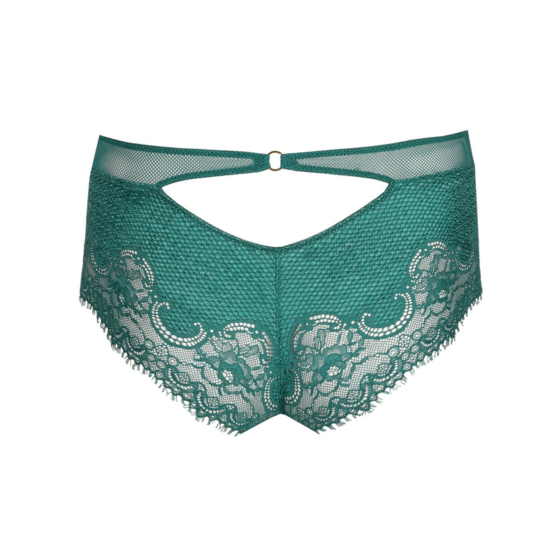 Hotpants in het Jasper green